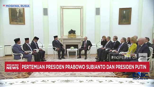 Video: Pertemuan Presiden Prabowo Subianto dan Presiden Vladimir Putin