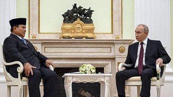 FOTO: Momen Prabowo Temui Putin di Kremlin Moskow