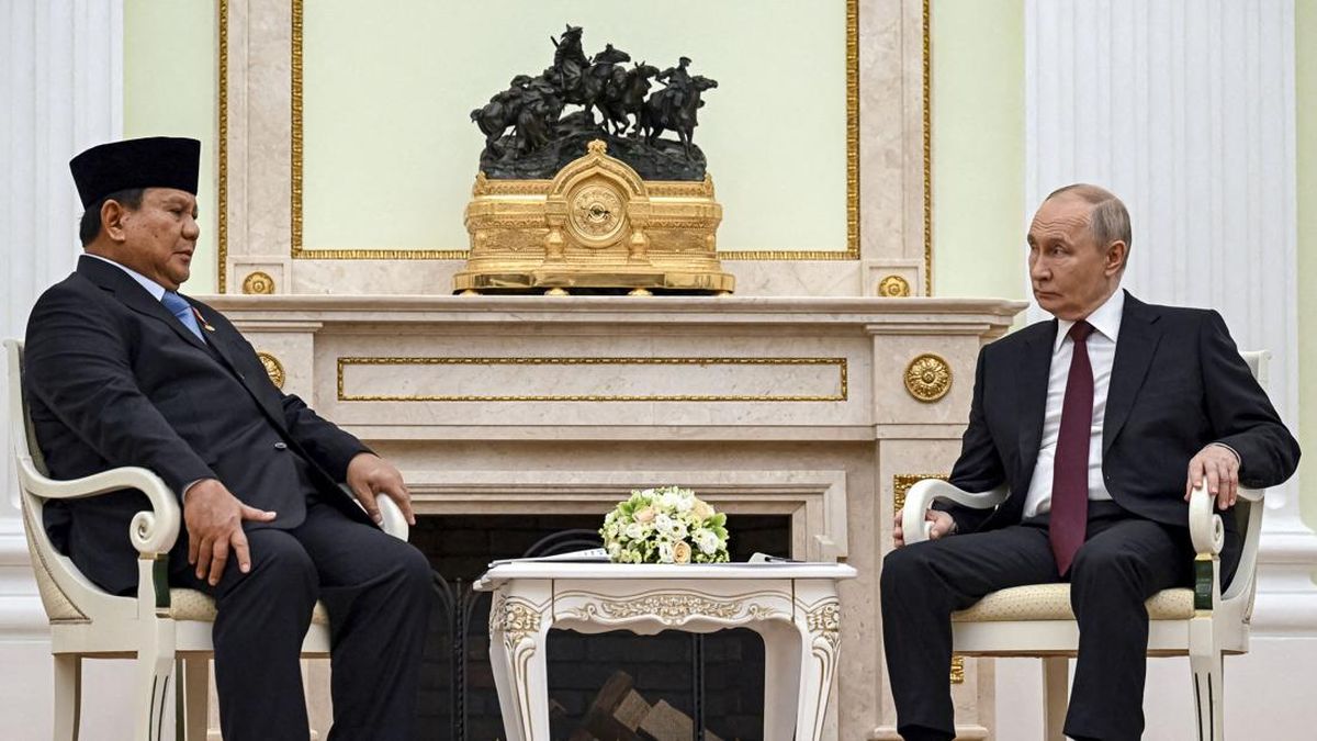 FOTO: Momen Prabowo Temui Putin di Kremlin Moskow