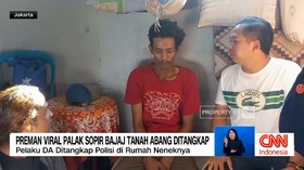 VIDEO: Preman Viral Palak Sopir Bajaj Tanah Abang Ditangkap