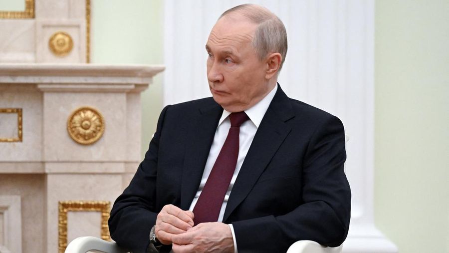 Para personil delegasi, nan dipimpin oleh Presiden Rusia Vladimir Putin dan Presiden Indonesia Prabowo Subianto, mengadakan pembicaraan di Kremlin di Moskow, Rusia, 13 April 2026. (Igor Ivanko/Pool via REUTERS)