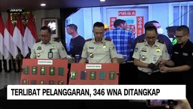 VIDEO: Terlibat Pelanggaran, 346 WNA Ditangkap