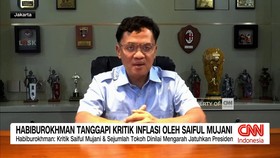 VIDEO: Habiburokhman Tanggapi Kritik Inflasi Oleh Saiful Mujani