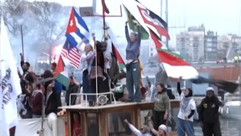 Puluhan Kapal Global Sumud Flotilla Berlayar Menuju Gaza dari Spanyol