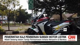 VIDEO: Pemerintah Kaji Pemberian Subsidi Motor Listrik