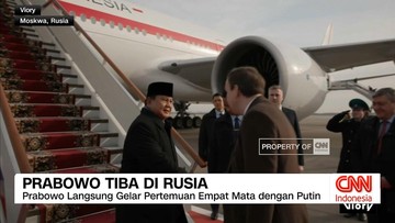VIDEO: Prabowo Tiba di Rusia