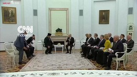 Momen Pertemuan Prabowo dan Putin di Moskow