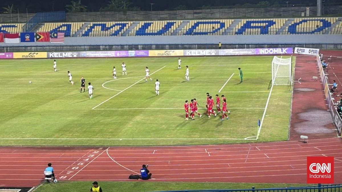 Timnas Indonesia U-17 Unggul 4-0 atas Timor Leste di Babak Pertama