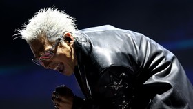 Taeyang of BigBang performs on the Outdoor Stage at the 2026 Coachella Valley Music And Arts Festival n April 12, 2026 in Indio, California.   Frazer Harrison/Getty Images for Coachella/AFP (Photo by Frazer Harrison / GETTY IMAGES NORTH AMERICA / Get