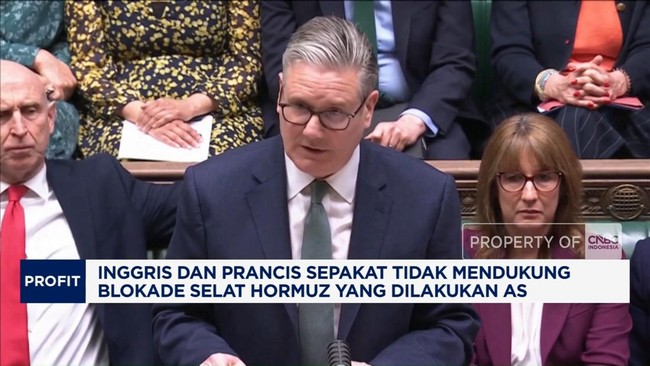 Video: Inggris dan Prancis Sepakat Tak Dukung AS Blokade Selat Hormuz