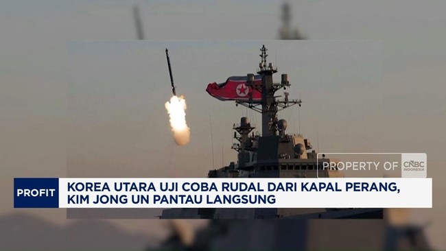 Video: Kim Jong Un Pantau Uji Coba Rudal Dari Kapal Perang Korut