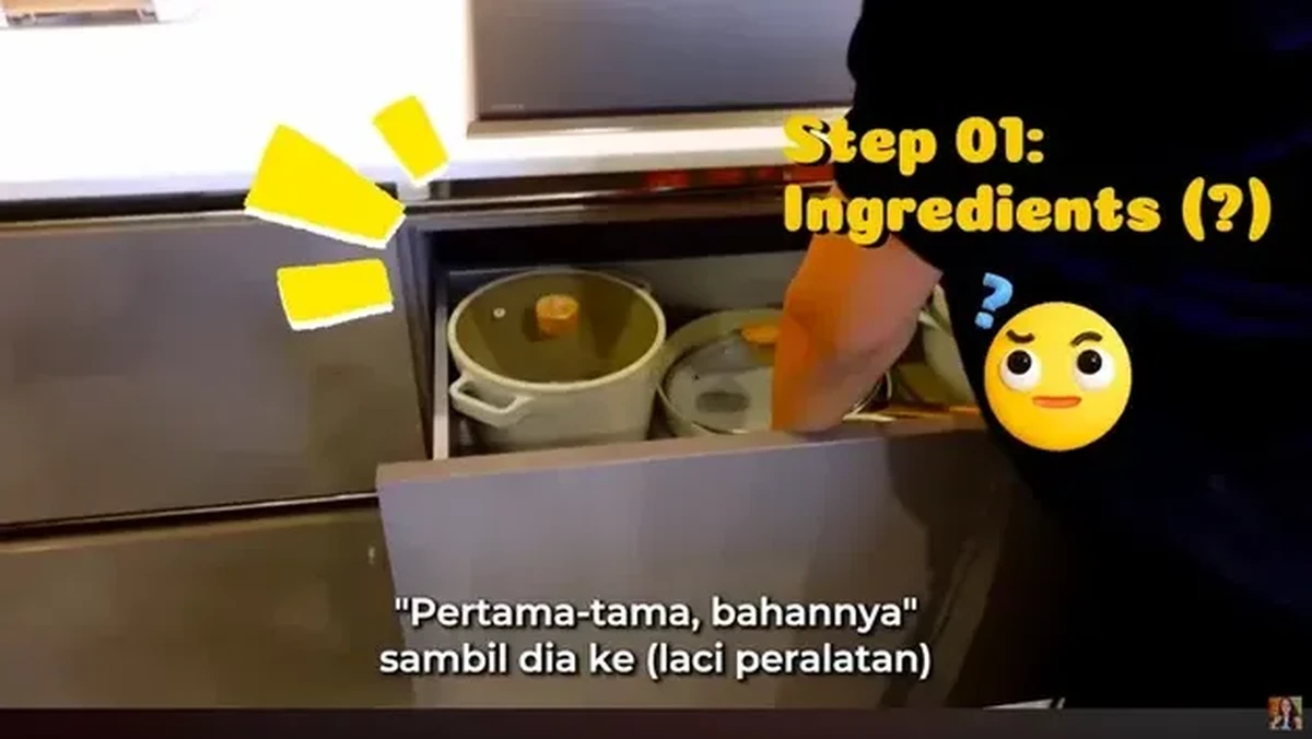 Dapur Apartemen Maudy Ayunda dan Jesse Choi