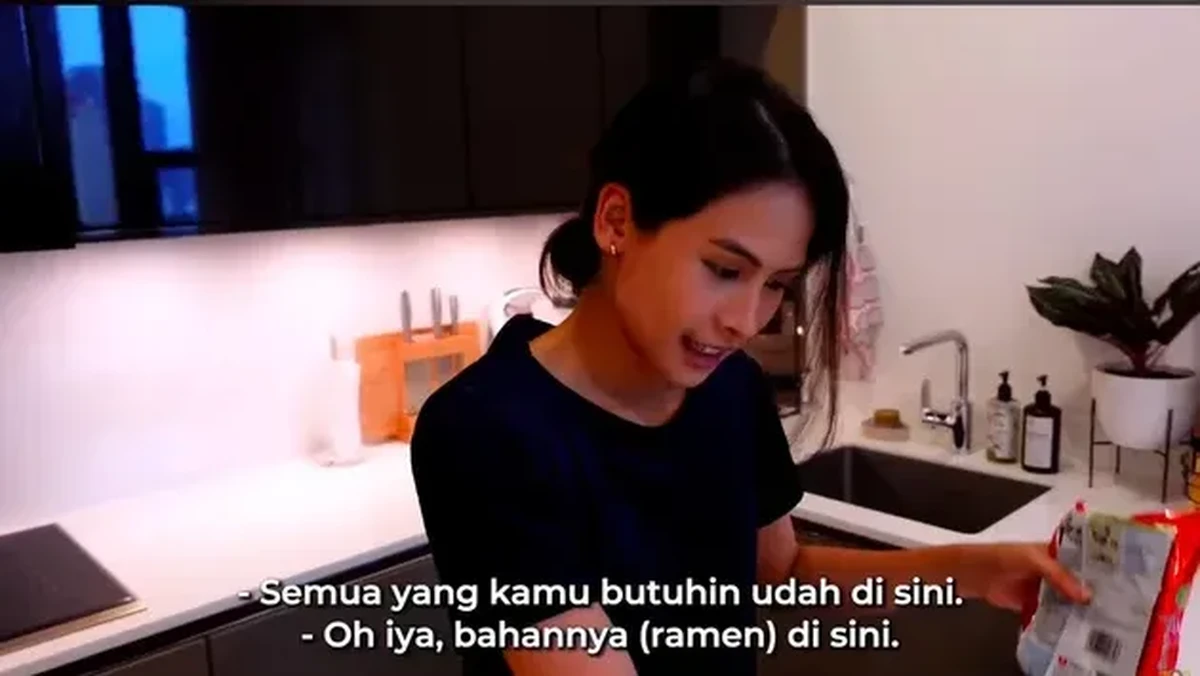 Dapur Apartemen Maudy Ayunda dan Jesse Choi