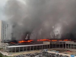 Markas BYD di China Terbakar, Garasi Mobil Uji Hangus