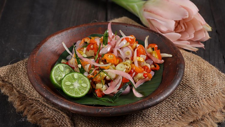 Ilustrasi sambal matah