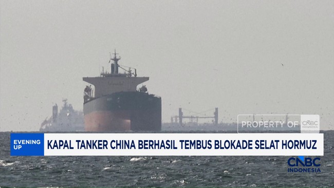 Video: Kapal Tanker China Berhasil Tembus Blokade Selat Hormuz