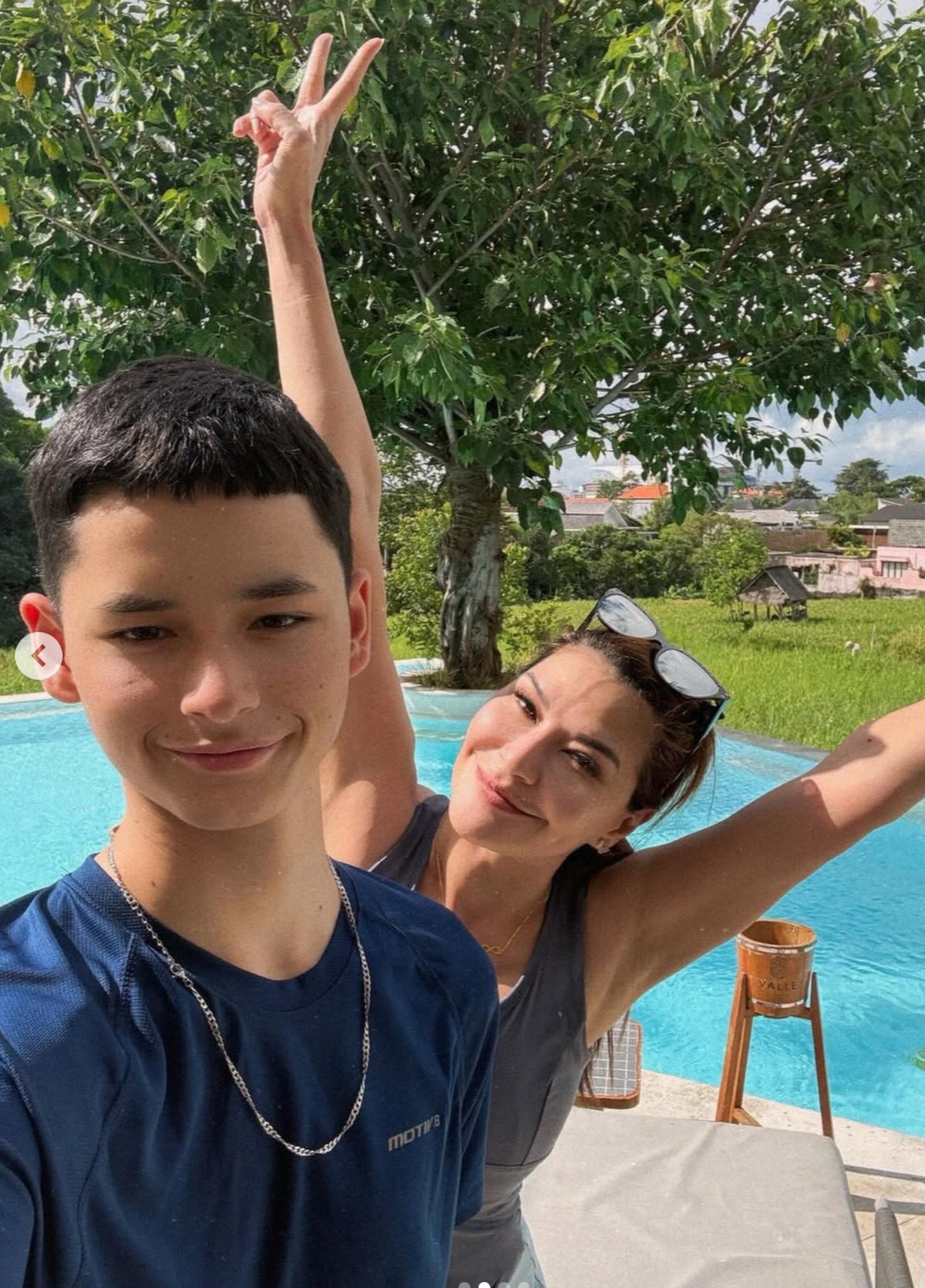 Kenzou putra Tamara Bleszynski