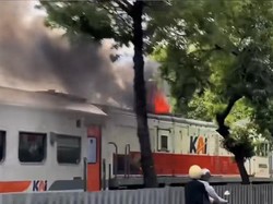 Penjelasan Daop 8 Soal Api Muncul dari Lokomotif KA