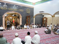 Polda Sumsel Safari Subuh untuk Perkuat Deteksi Dini Potensi Gangguan Kamtibmas