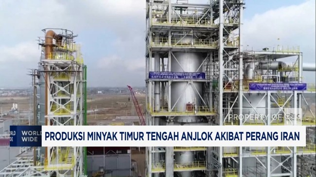 Video: Produksi Minyak Timur Tengah Anjlok Akibat Perang Iran