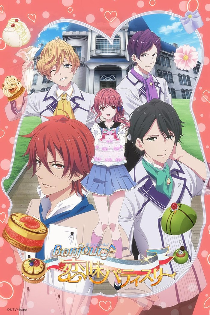 Rekomendasi anime yang perlu ditonton untuk newbie. animasi romansa Jepang berjudul Bonjour Sweet Love Patisserie. Ceritanya berkisah tentang Sayuri Haruno yang bermimpi menjadi koki pastry dan mendaftar di Fleurir Confectionary Academy, yakni sekolah elit di distrik Aoyama yang trendi di Tokyo.