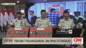 VIDEO: Terlibat Pelanggaran, 346 WNA Ditangkap
