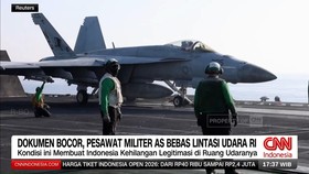 VIDEO: Dokumen Bocor: Pesawat Militer AS Bisa Lintasi RI Tanpa Izin?