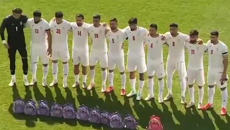 Timnas Iran merupakan salah satu kontestan Piala Dunia 2026. (AFP/-)