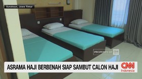 VIDEO: Asrama Haji Berbenah Siap Sambut Calon Haji