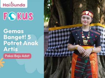 Gemas Banget! 5 Potret Anak Artis Pakai Baju Adat