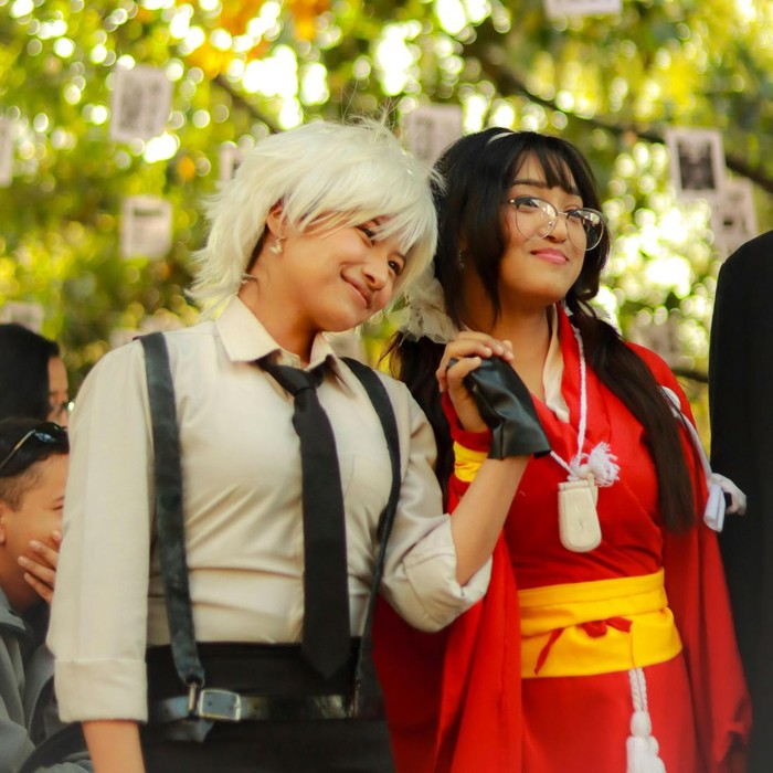 Ilustrasi cosplayer