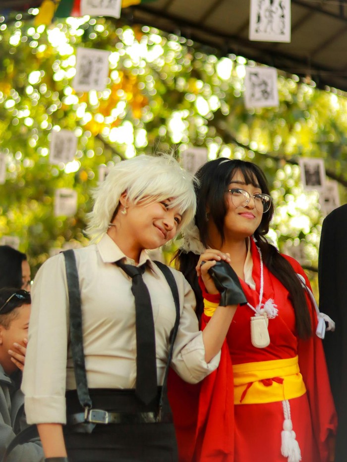 Ilustrasi cosplayer