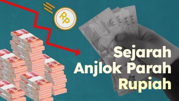 INFOGRAFIS: Sejarah Anjlok Parah Rupiah