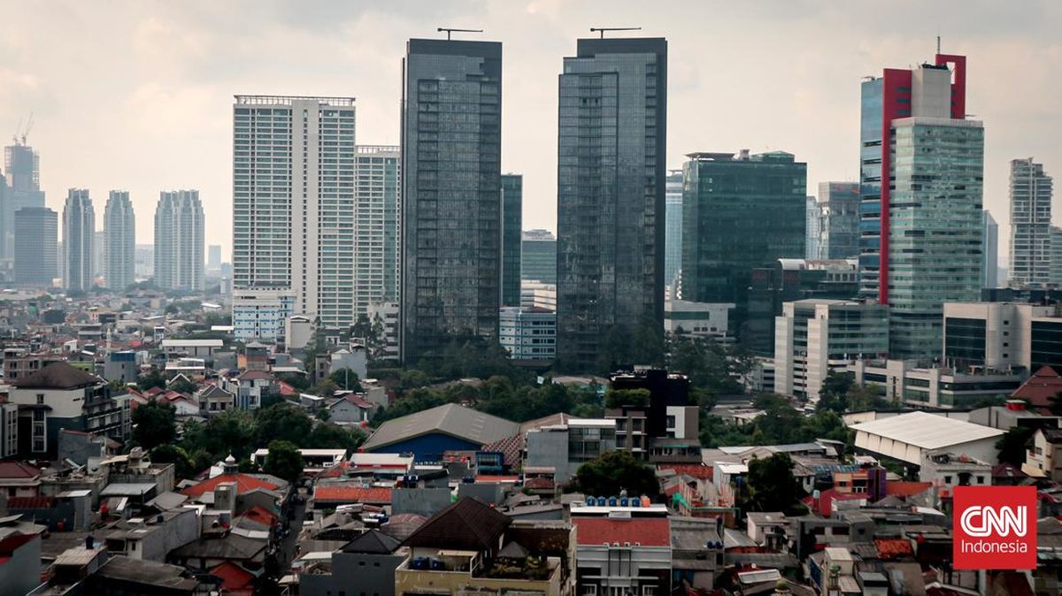 FOTO: Penuh Sesak Jakarta Jadi Kota Terpadat di Dunia