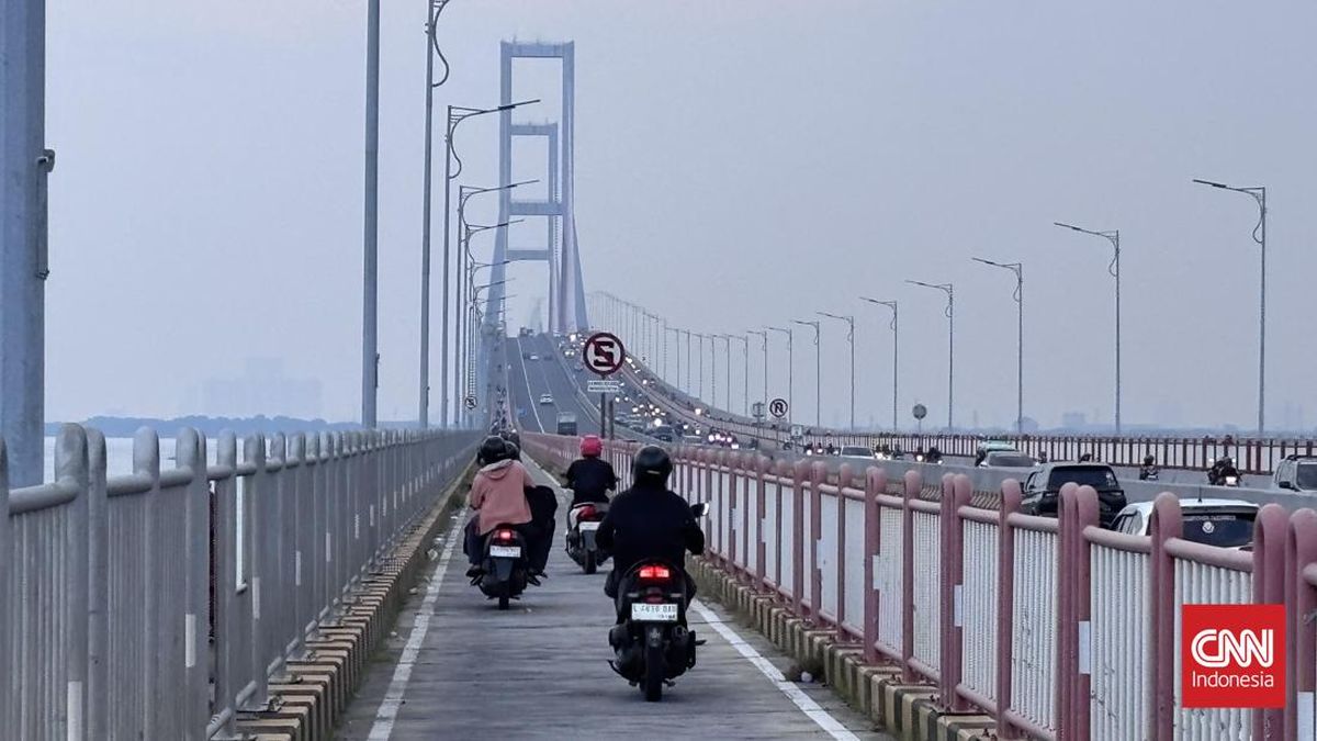 Jembatan Suramadu Ditutup Sementara untuk Uji Beban