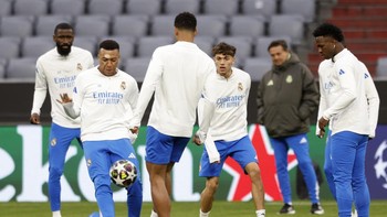 FOTO: Sebelum Bayern Munchen Bertemu Real Madrid
