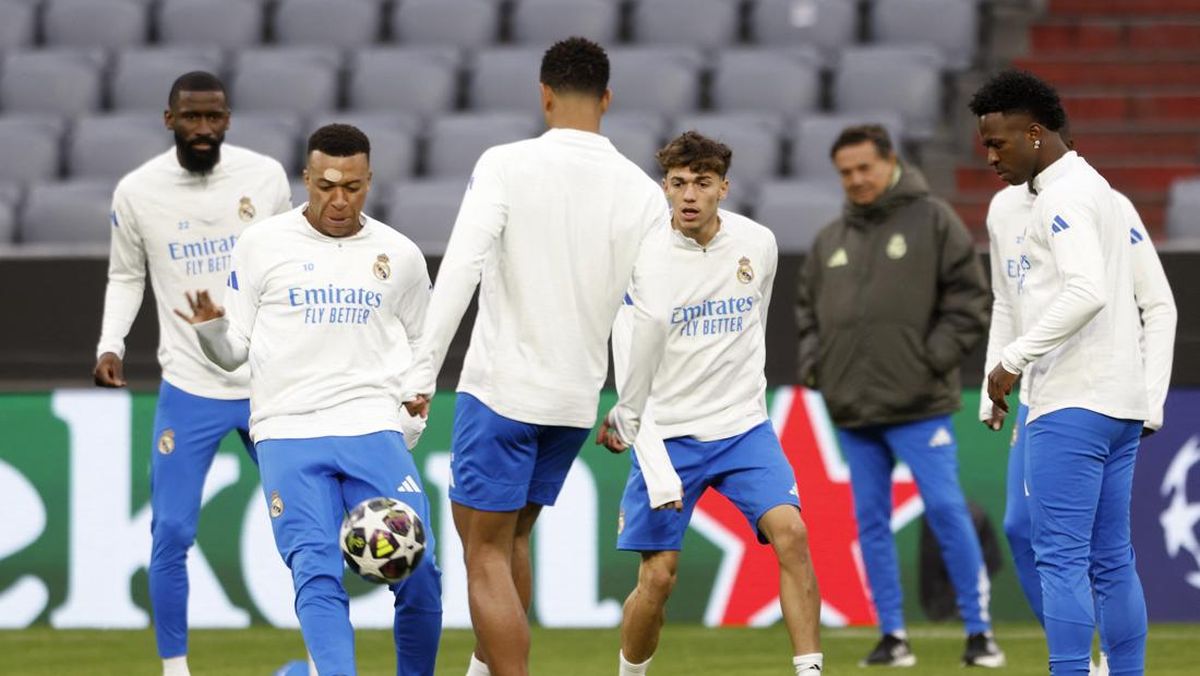 Foto: Sebelum Bayern Munchen Bertemu Real Madrid