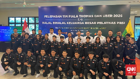 Tim Thomas Uber Indonesia Resmi Dilepas, Berangkat ke Denmark 16 April