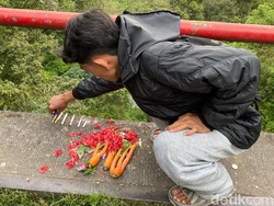 Tahura Minta Warga Tak Taruh Makanan di Lokasi Bunuh Diri Cangar