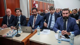 FOTO: Momen Sidang Baru Kasus Kematian Diego Maradona di Buenos Aires