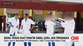 VIDEO: Siswa Tewas Saat Praktik Sains, Guru Jadi Tersangka