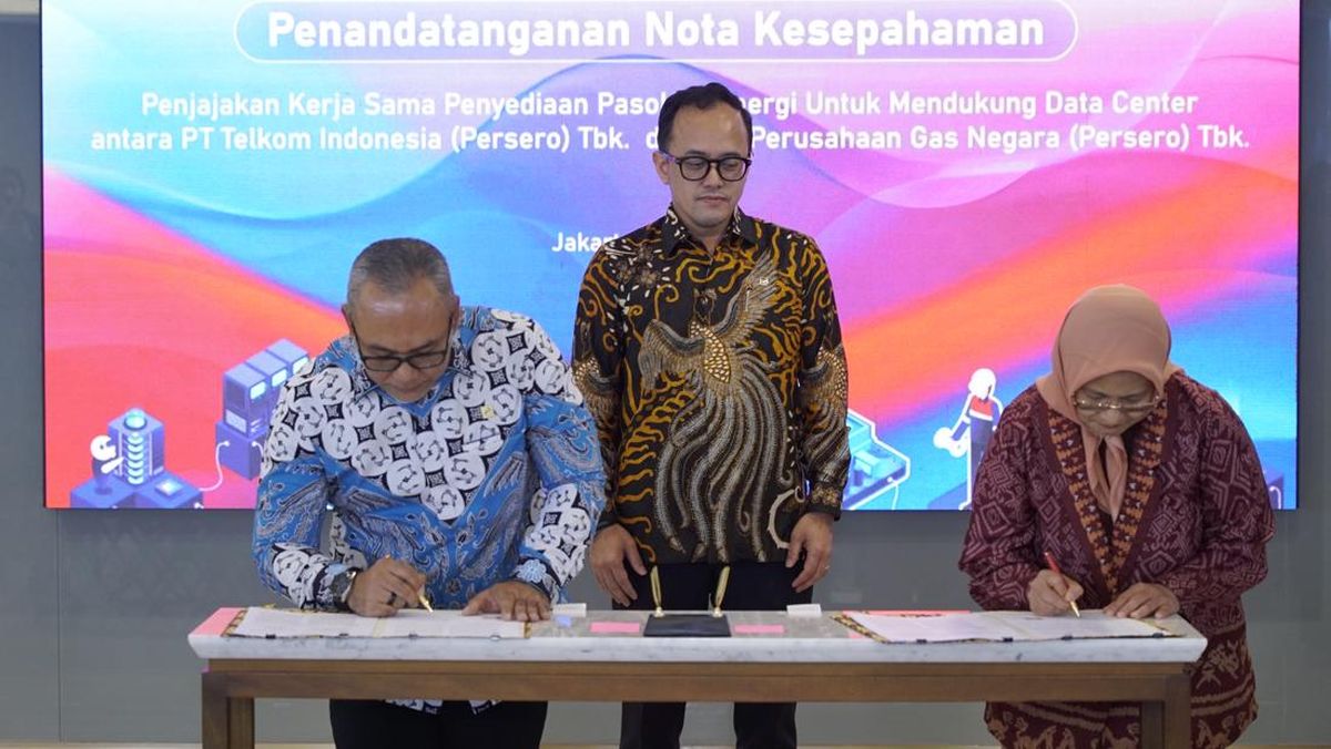 Telkom-pgn Dorong Ekosistem Green Digital Infrastructure Terintegrasi