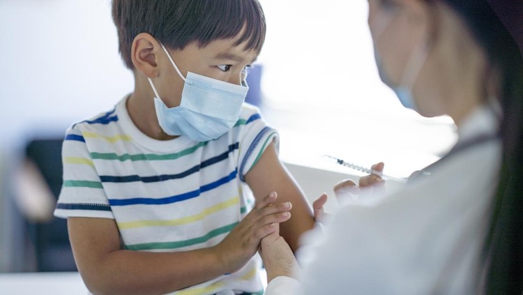 Vaksin flu anak