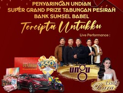 Bank Sumsel Babel Gelar Undian Tabungan Pesirah, Hadiah Rp 550 Juta