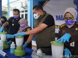 BNN Aceh Musnahkan Sabu 4,9 Kg dengan Cara Diblender