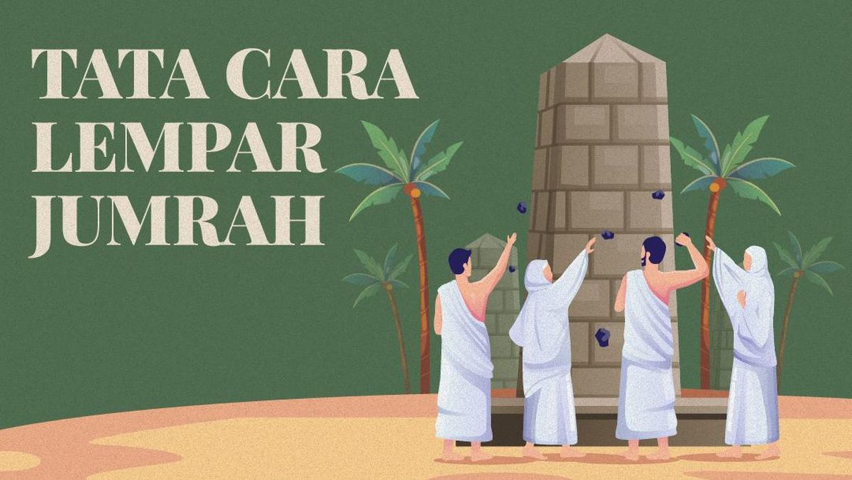 Infografis: Lempar Jumrah Di Mina, Simak Tata Caranya