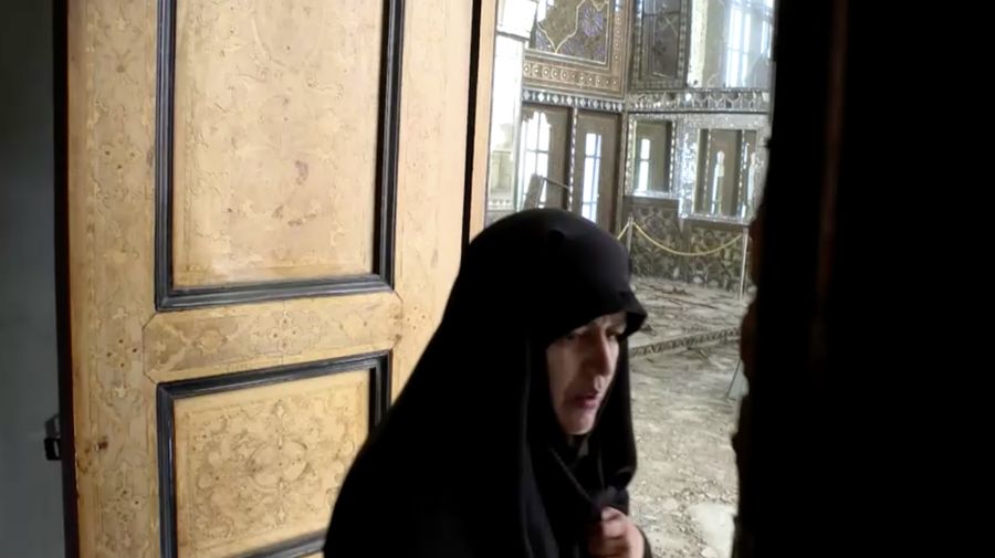 Istana Golestan nan terdaftar sebagai Situs Warisan Dunia UNESCO di Teheran dan kompleks Sa'dabad termasuk di antara situs-situs nan rusak. (Reuters TV)