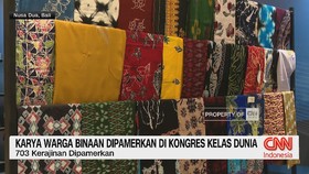 VIDEO: Karya Warga Binaan Dipamerkan di Kongres Kelas Dunia