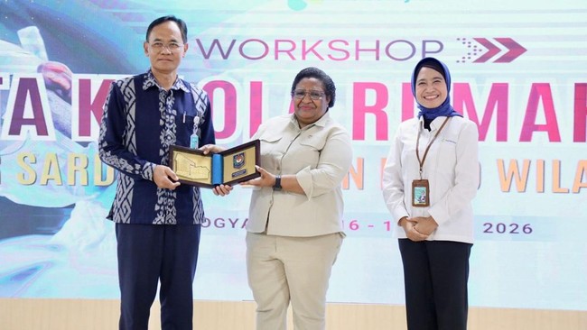 Wamendagri Ribka Haluk apresiasi workshop tata kelola rumah sakit di Yogyakarta untuk peningkatan layanan kesehatan di Papua.