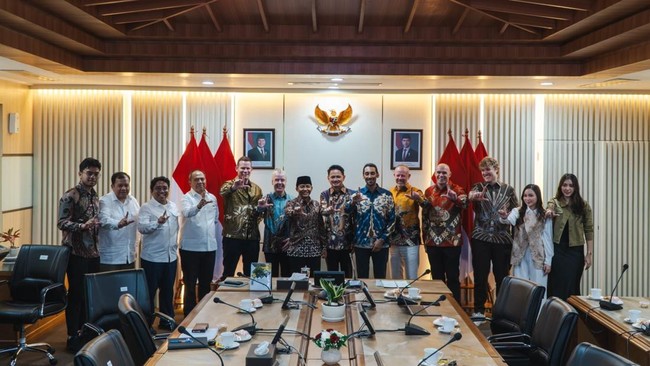 Kementerian Kehutanan menerima kunjungan PT Eco Power Nusantara di Gedung Manggala Wanabakti, Rabu (15/4).